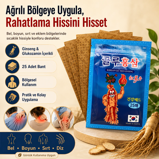 Gozvella Ginseflex Ağrı Bandı