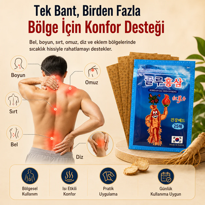 Gozvella Ginseflex Ağrı Bandı