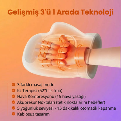 Gozvella™ Profesyonel El Masaj Cihazı Artrit, Karpal Tünel ve Yorgun Eller için"